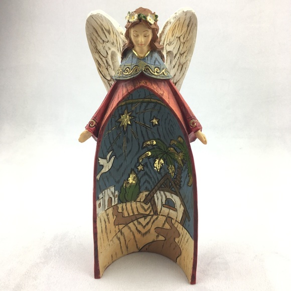 Roman Nativity Scene Christmas Nesting Figurines - Picture 3 of 7